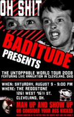 The UNTOPPABLE World Tour (8/9/2008)
